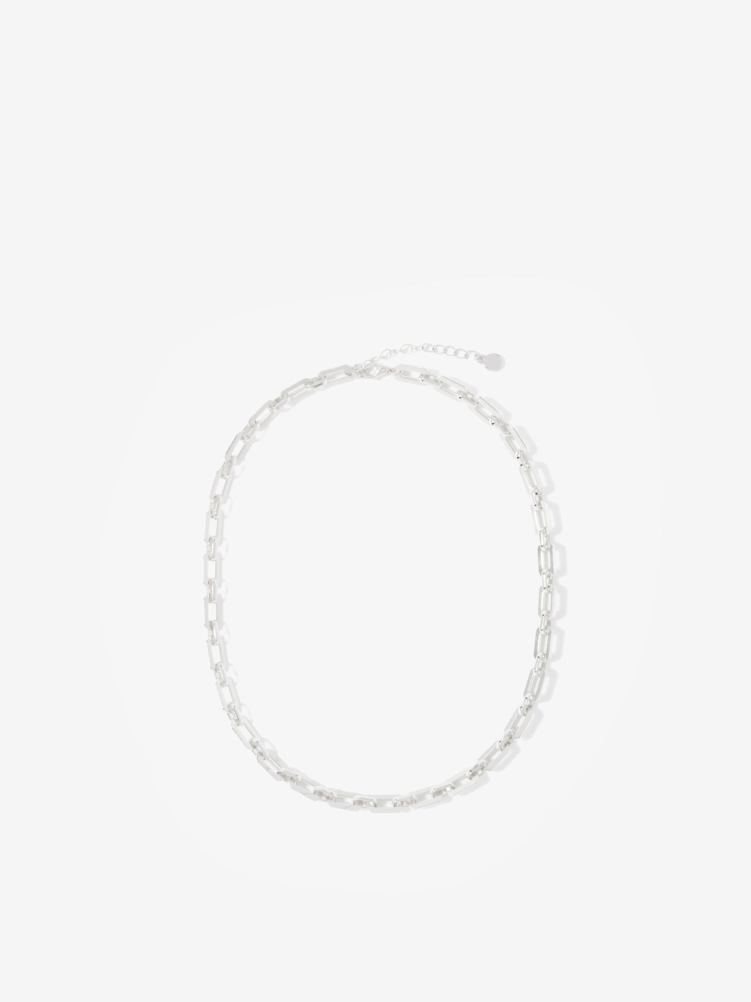 Neutral Beaded and Chain Layer Necklace