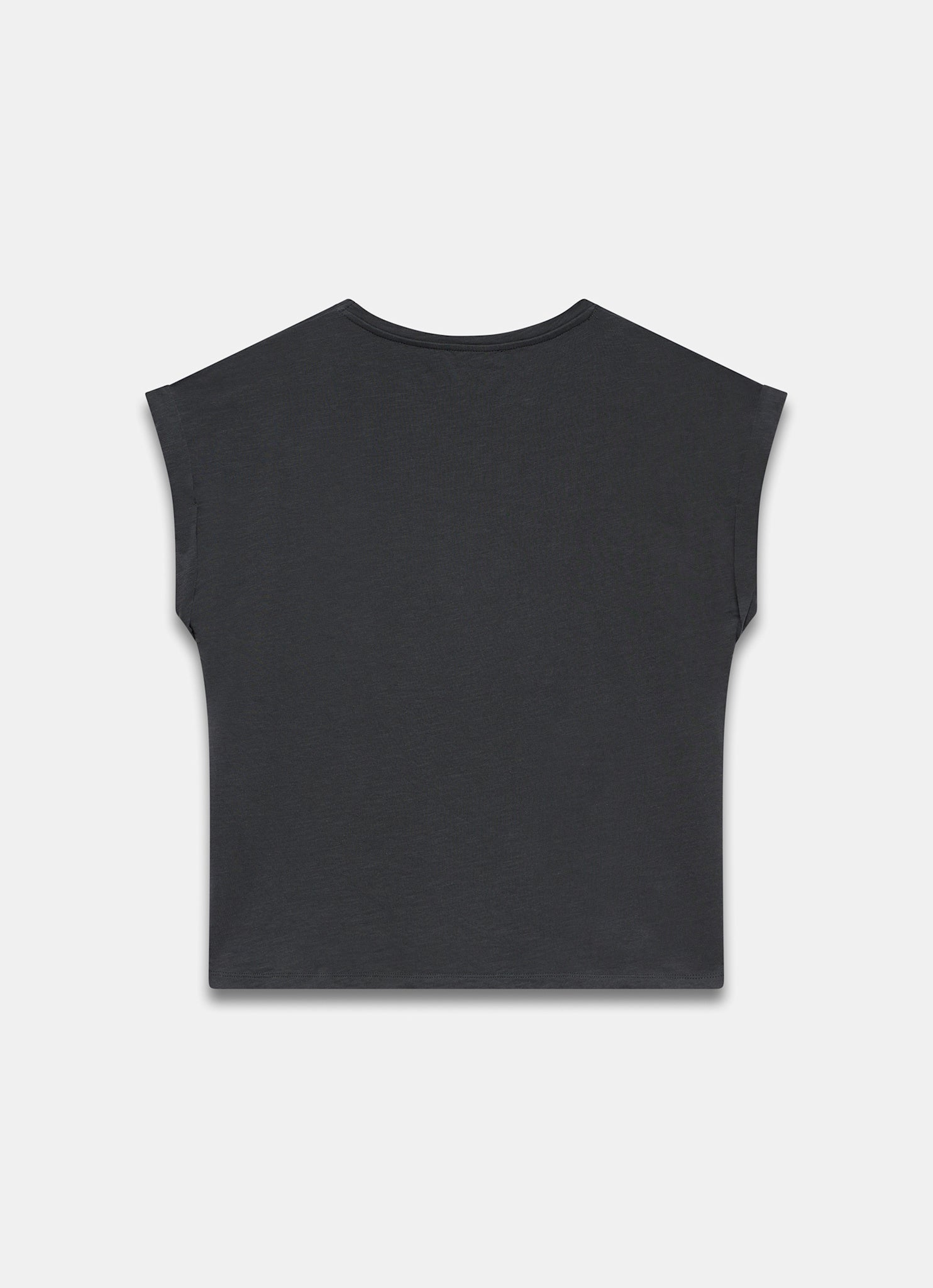 Black Cotton Bow Graphic T-Shirt