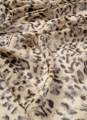 Allison Leopard Print Lightweight Scarf