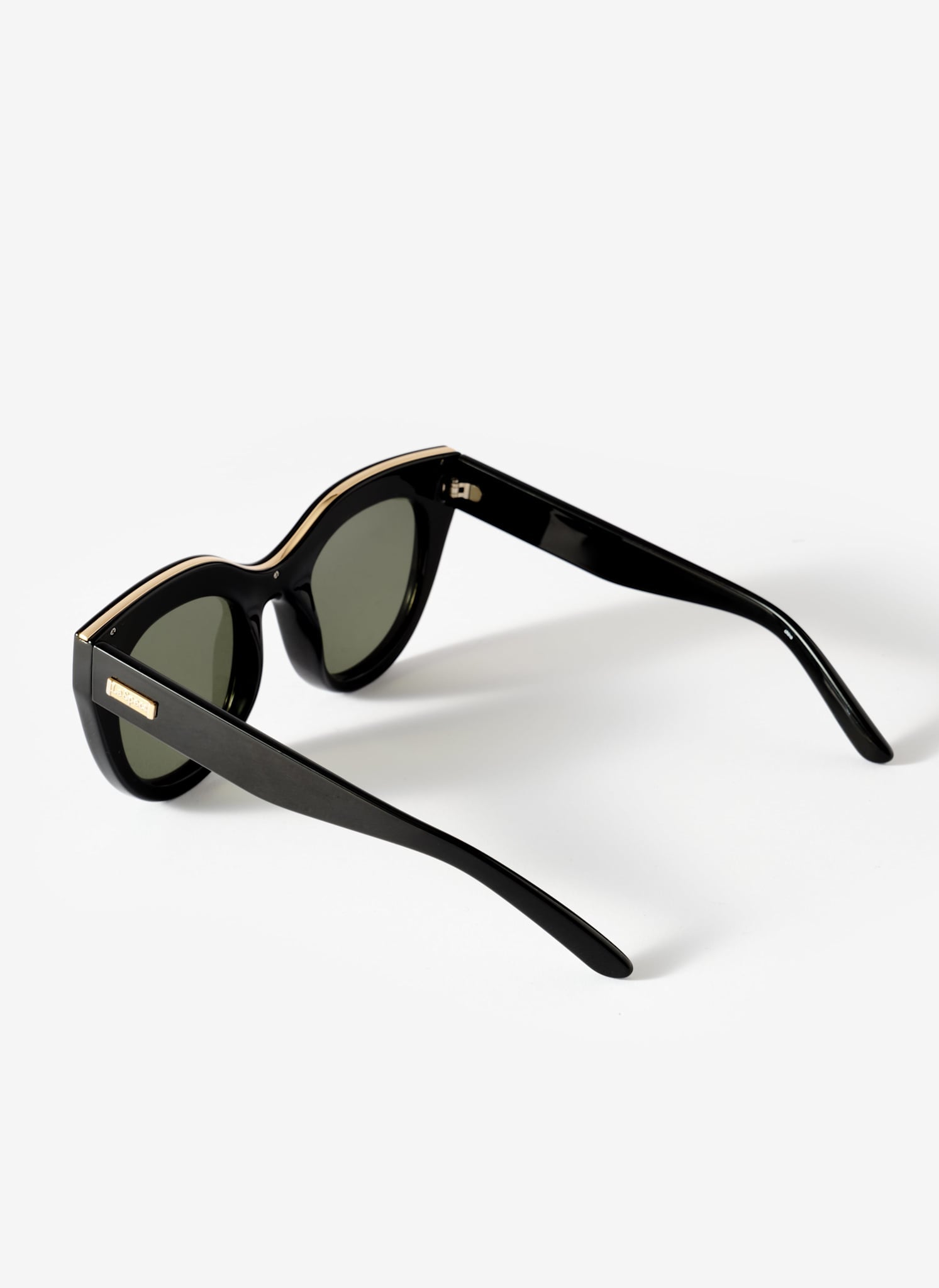 Le Specs Air Heart Black Sunglasses