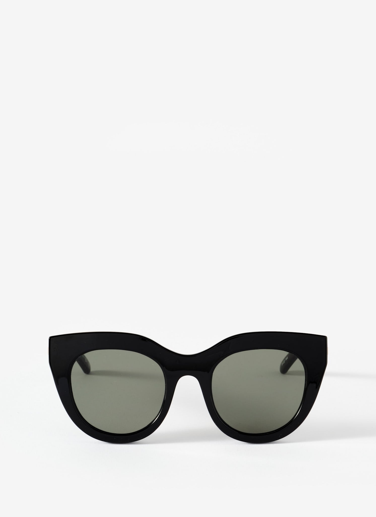 Le Specs Air Heart Black Sunglasses