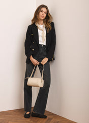 Black Double Breasted Blazer