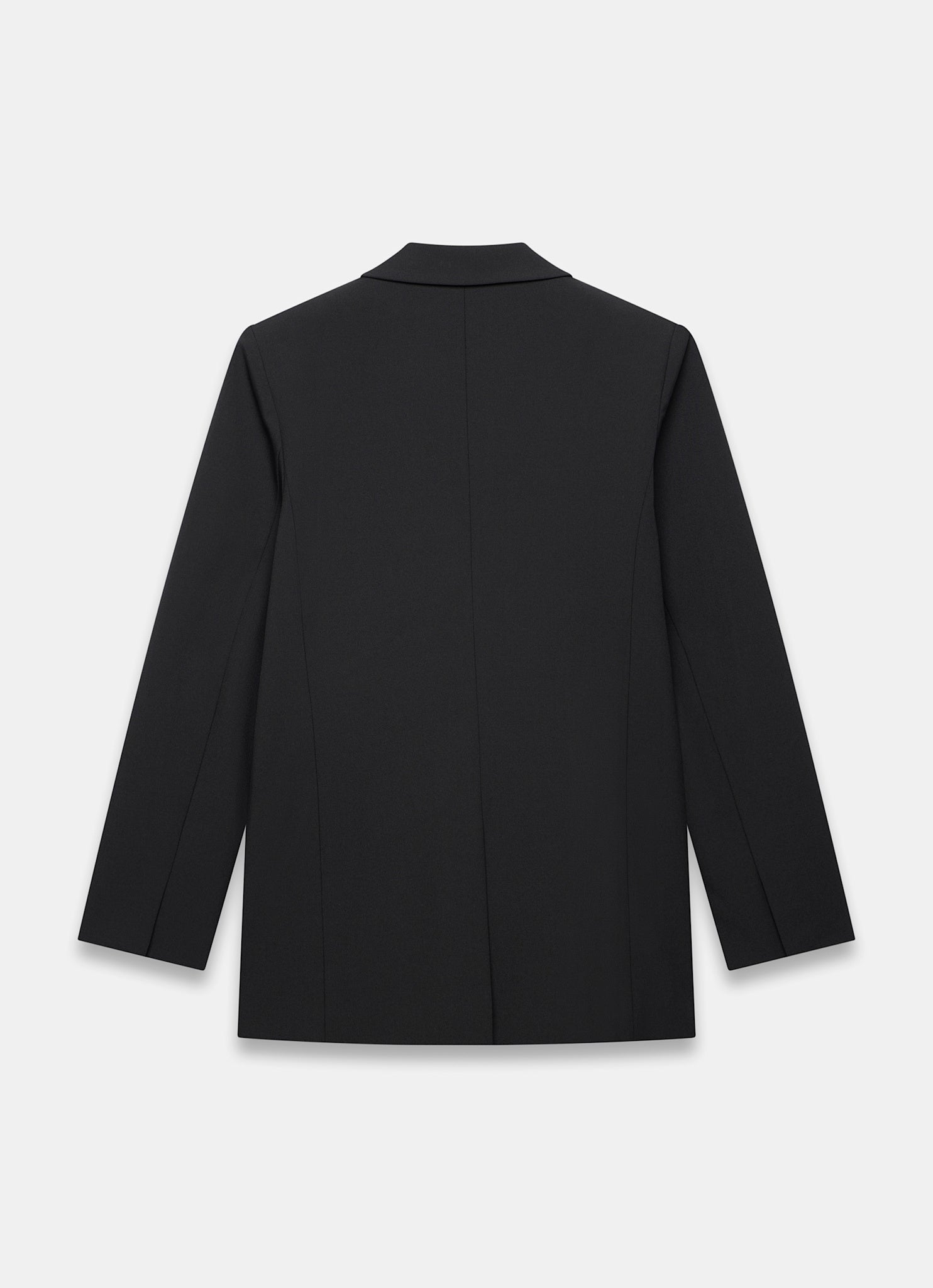 Black Longline Blazer