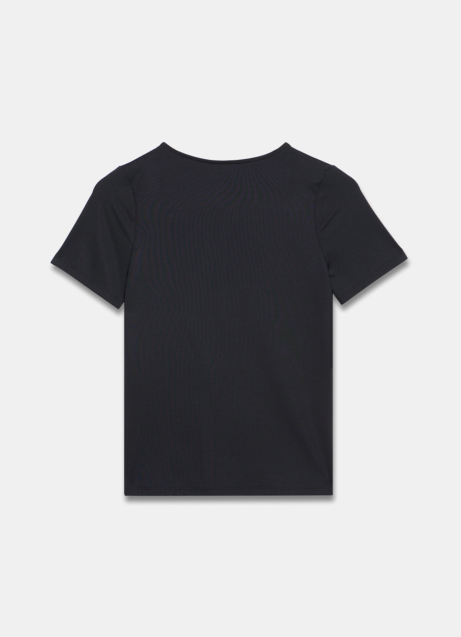 Black Layering Short Sleeve Top