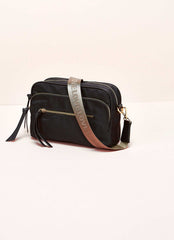 Black Nylon Crossbody Bag