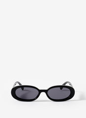 Le Specs Outta Love Black Sunglasses