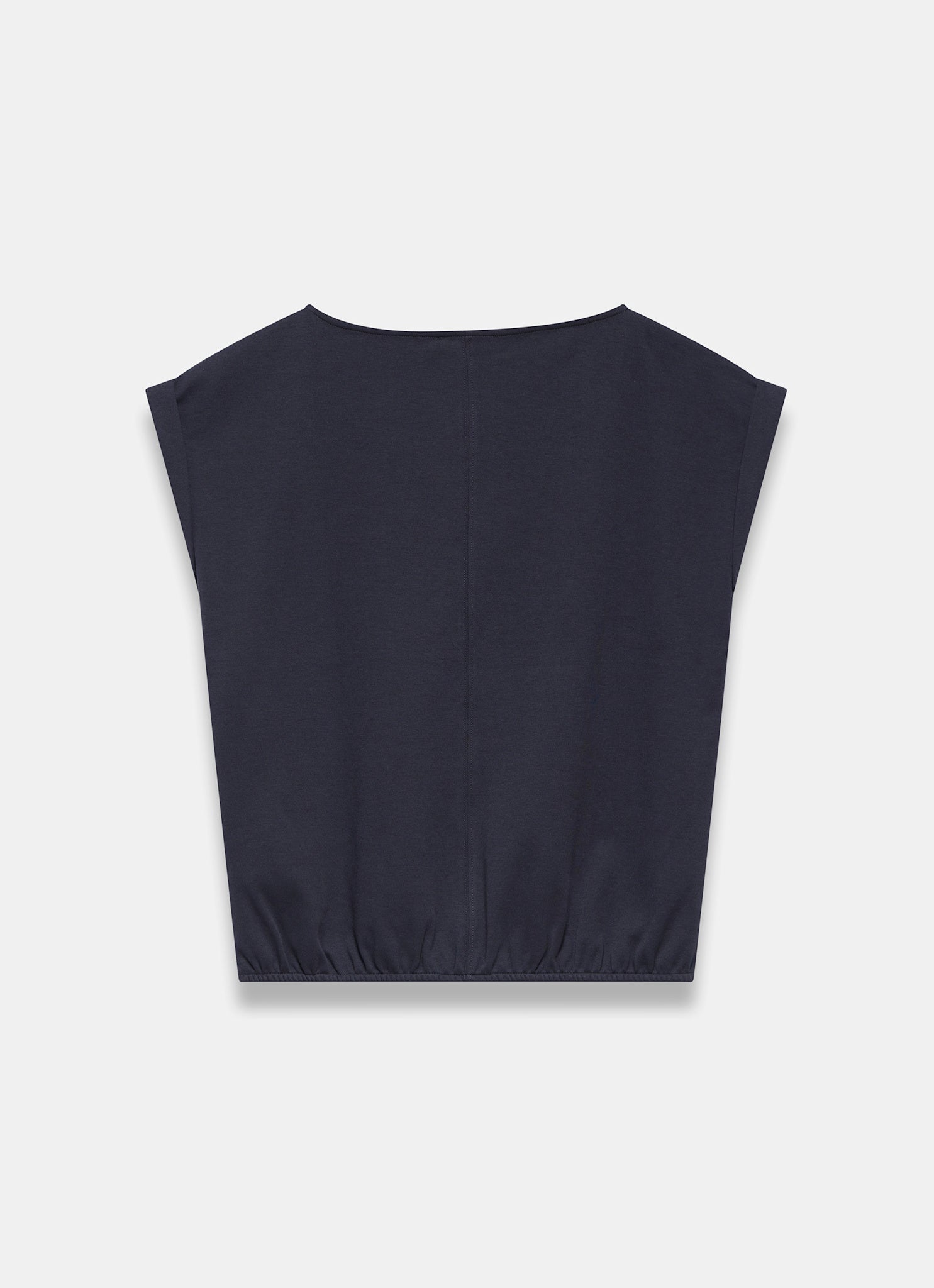 Navy Floral Print Top