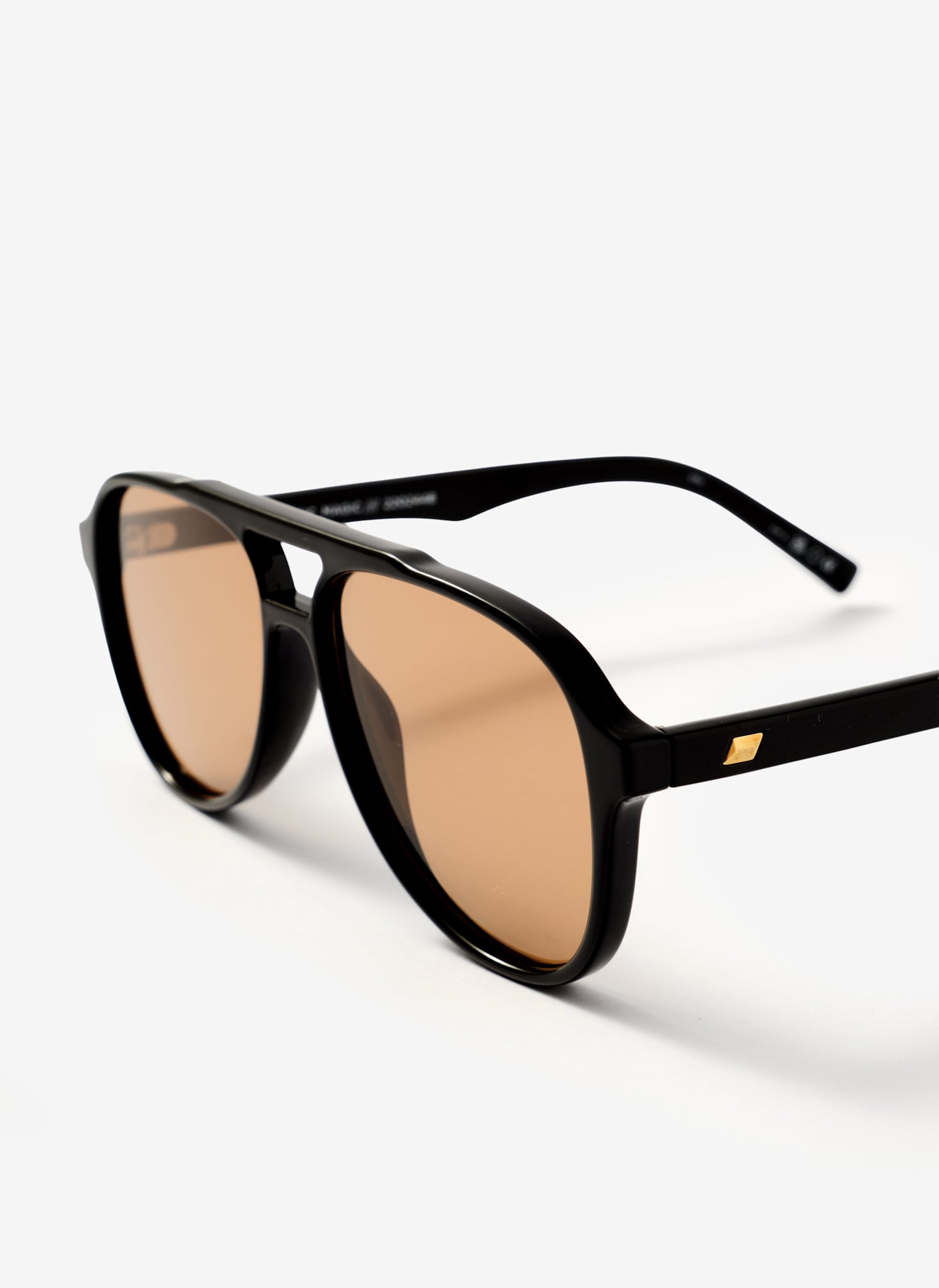 Le Specs Tragic Magic Black Aviator Sunglasses