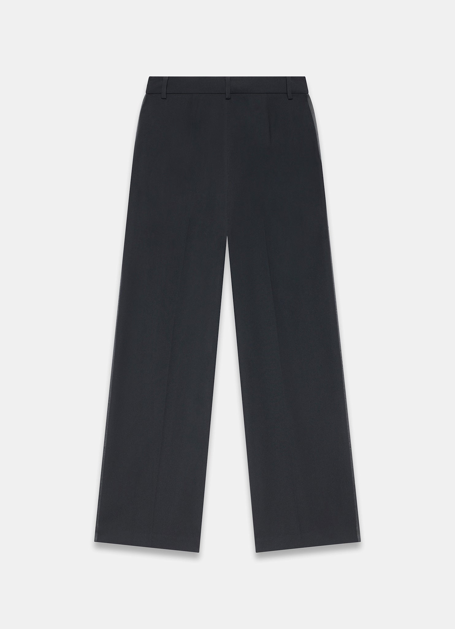 Black Tailored Wide Trousers