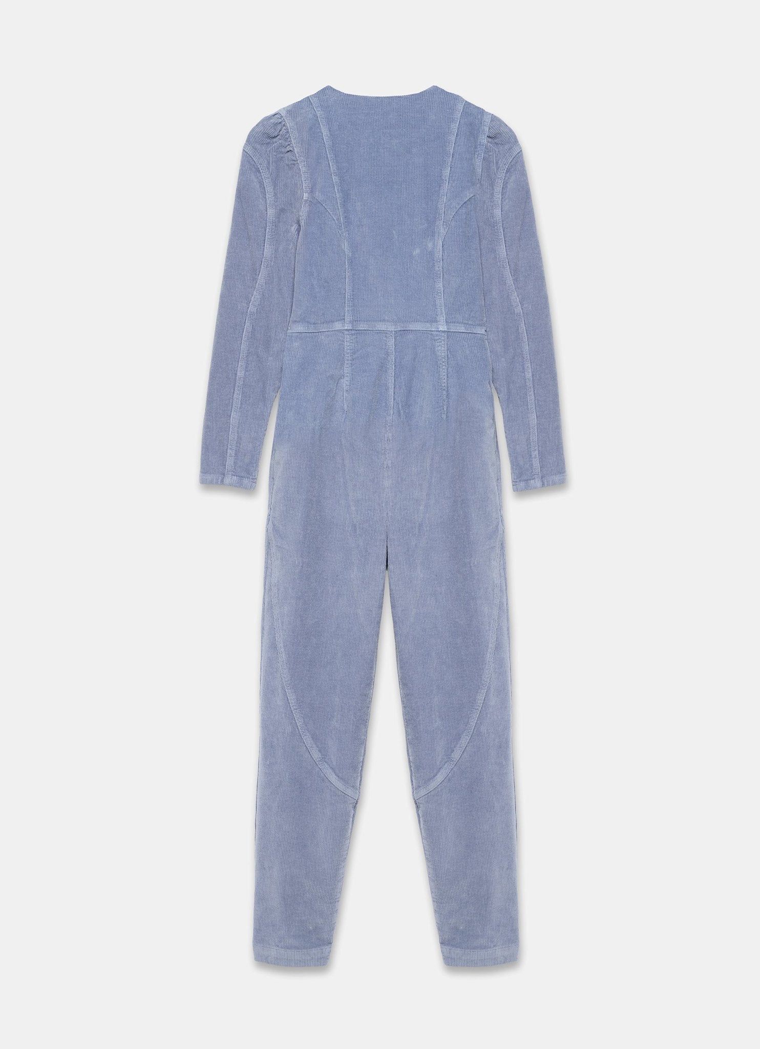 Blue Corduroy Jumpsuit