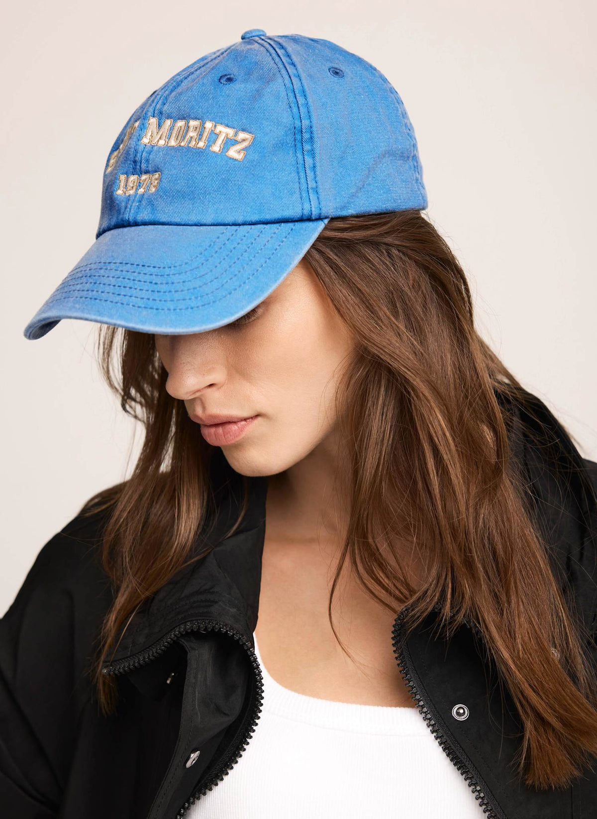 Blue Saint Moritz Cap
