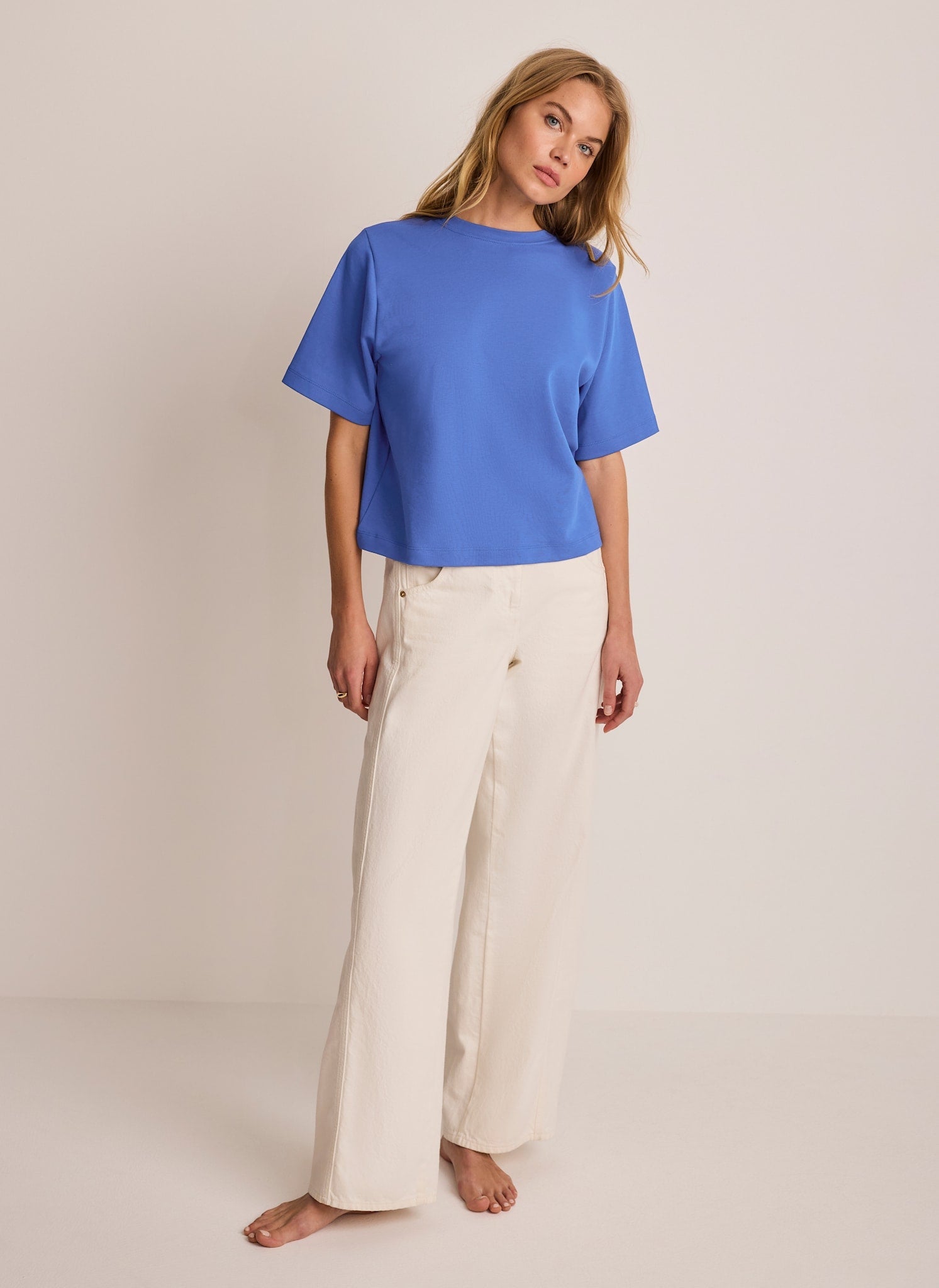 Blue Ultimate Cotton T-Shirt
