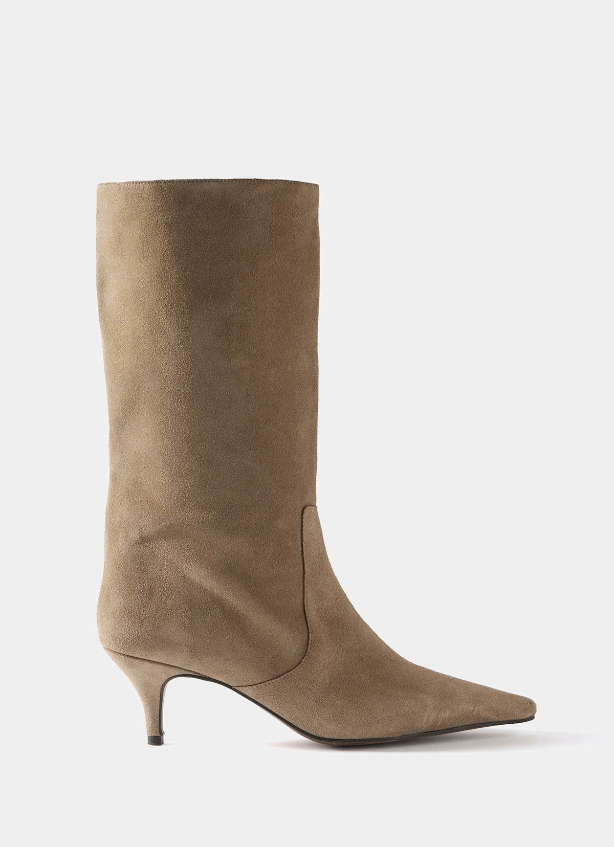 Bode Neutral Suede Calf Boots