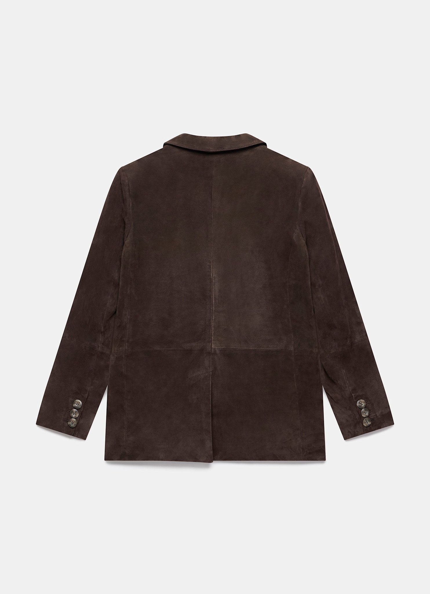 Brown Suede Blazer