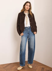 Brown Suede Jacket