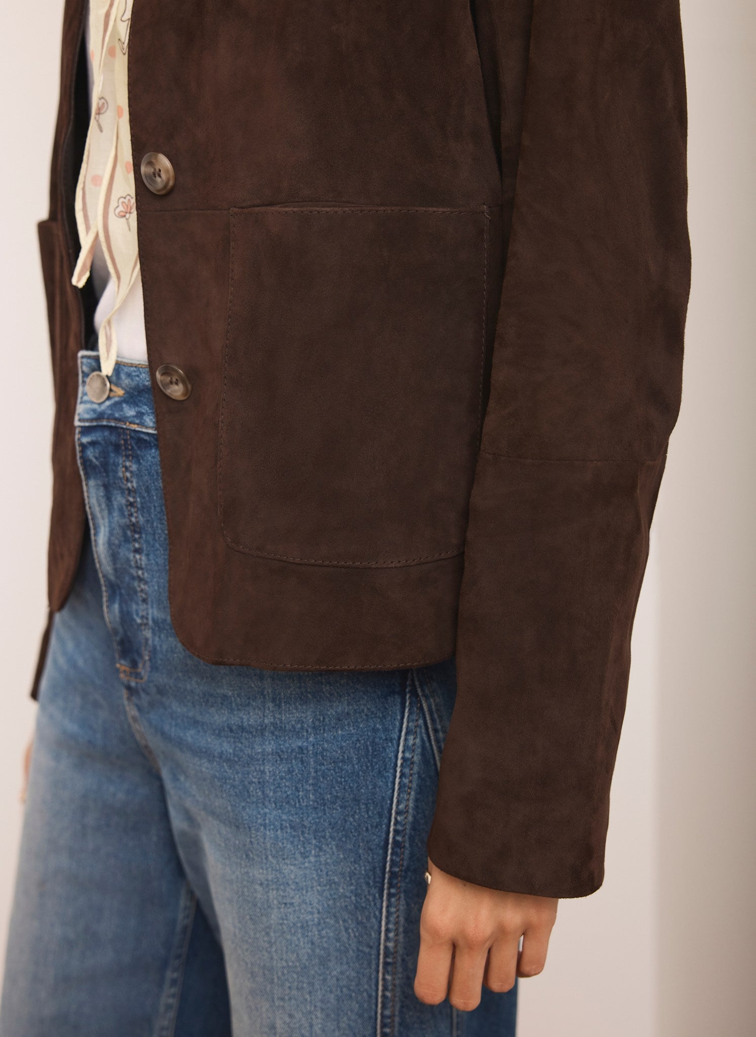 Brown Suede Jacket