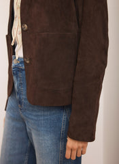 Brown Suede Jacket