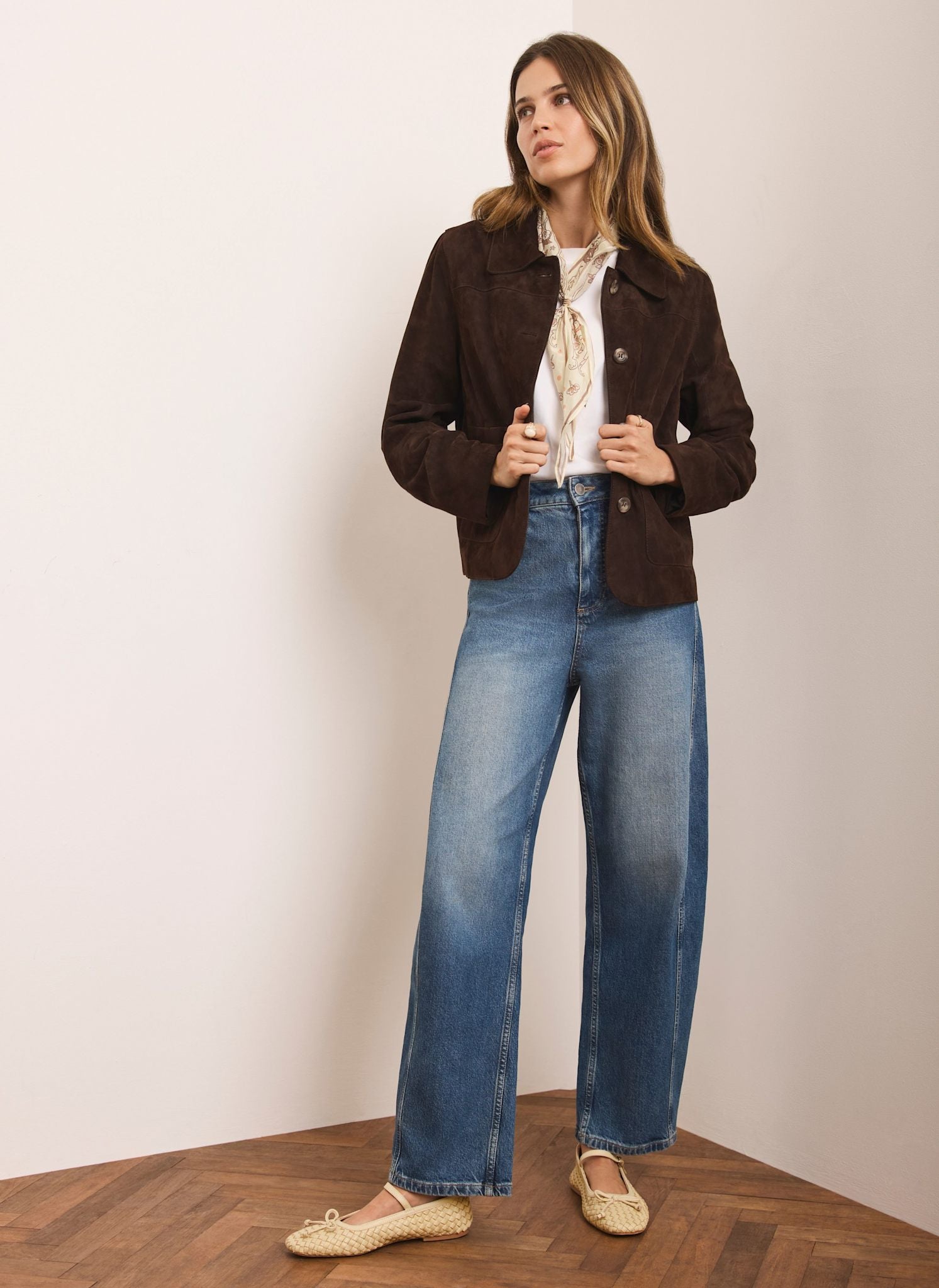 Brown Suede Jacket