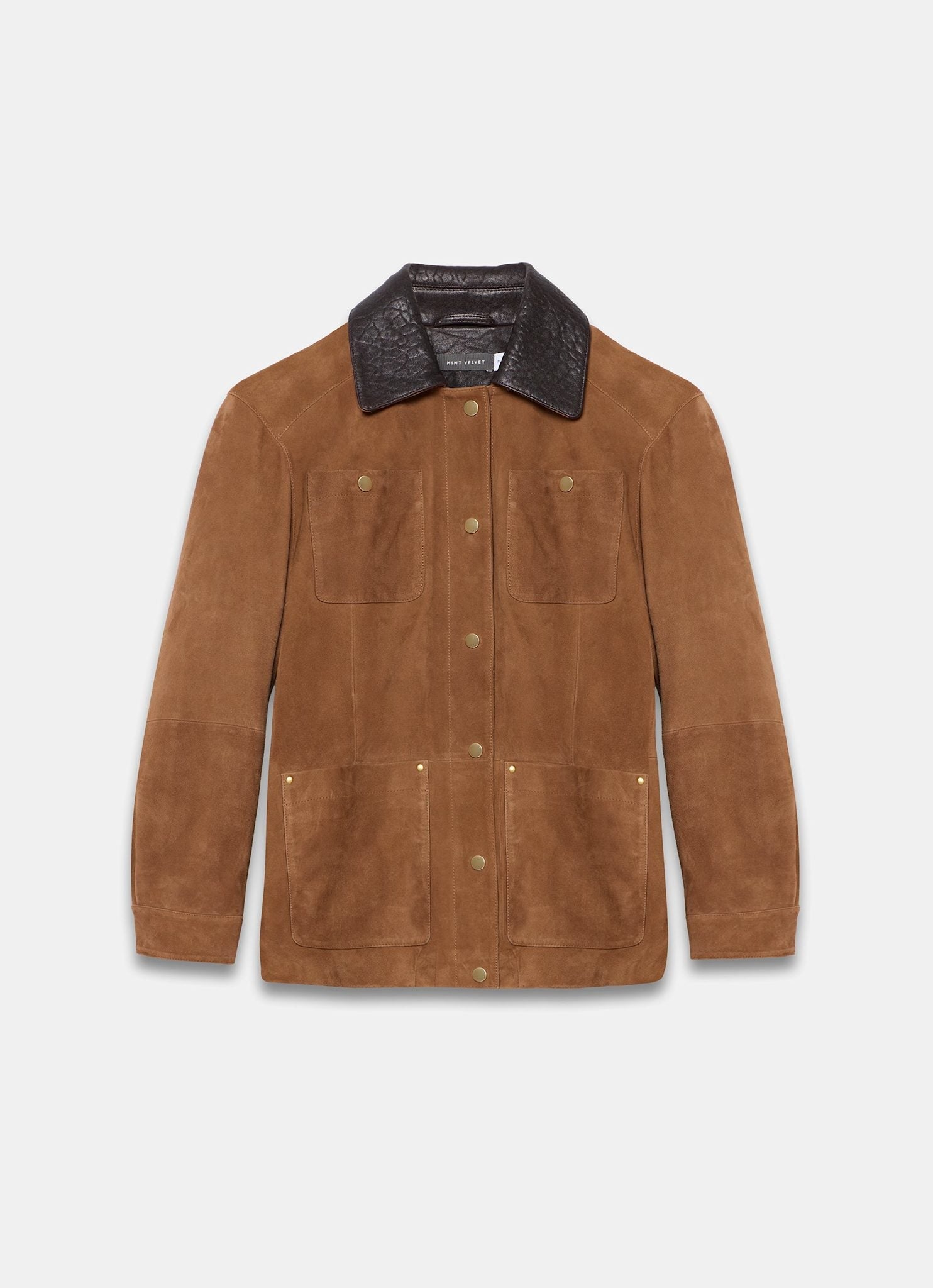 Tan Suede Barn Jacket