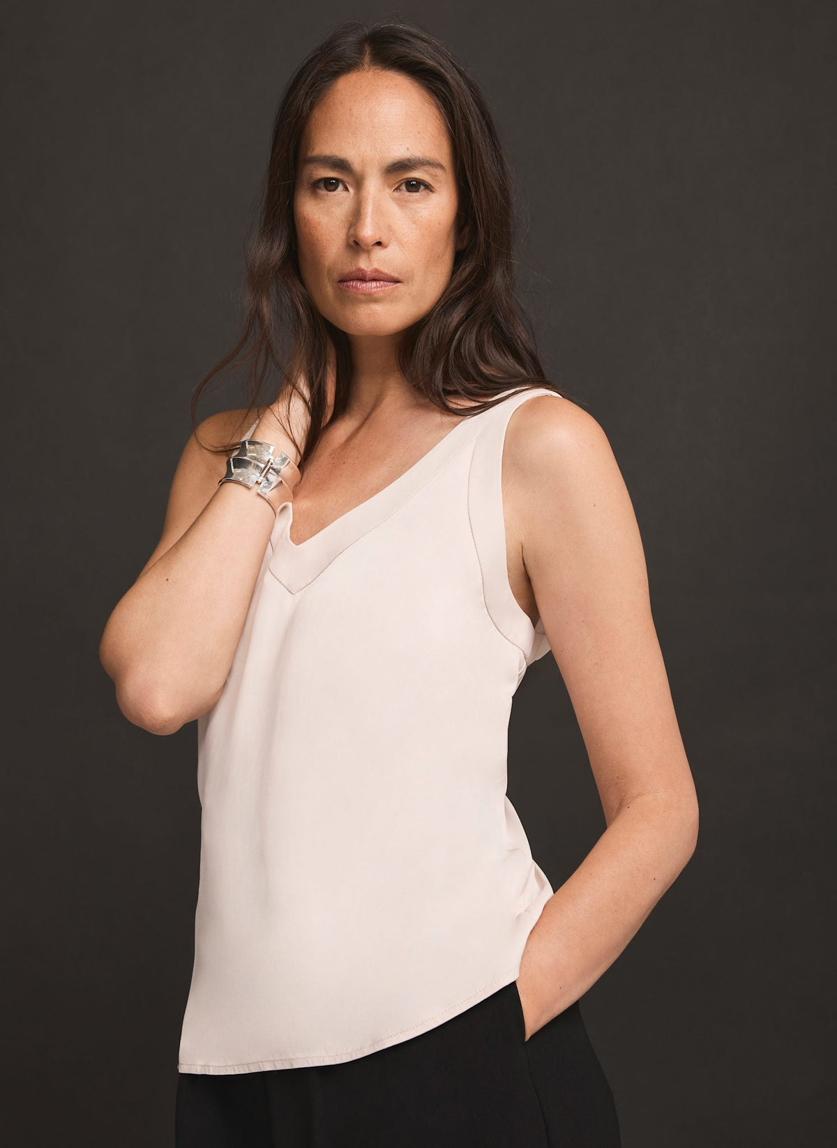 Cream Camisole Top