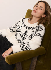 Cream Fair Isle Jumper