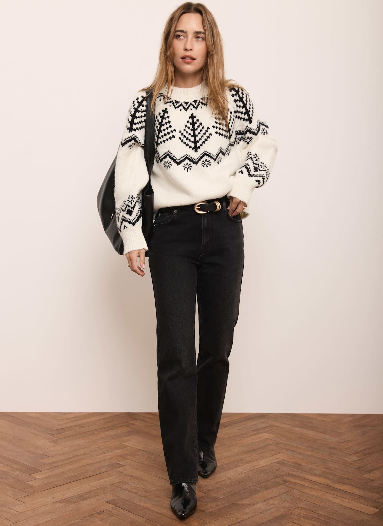 Cream Fair Isle Jumper