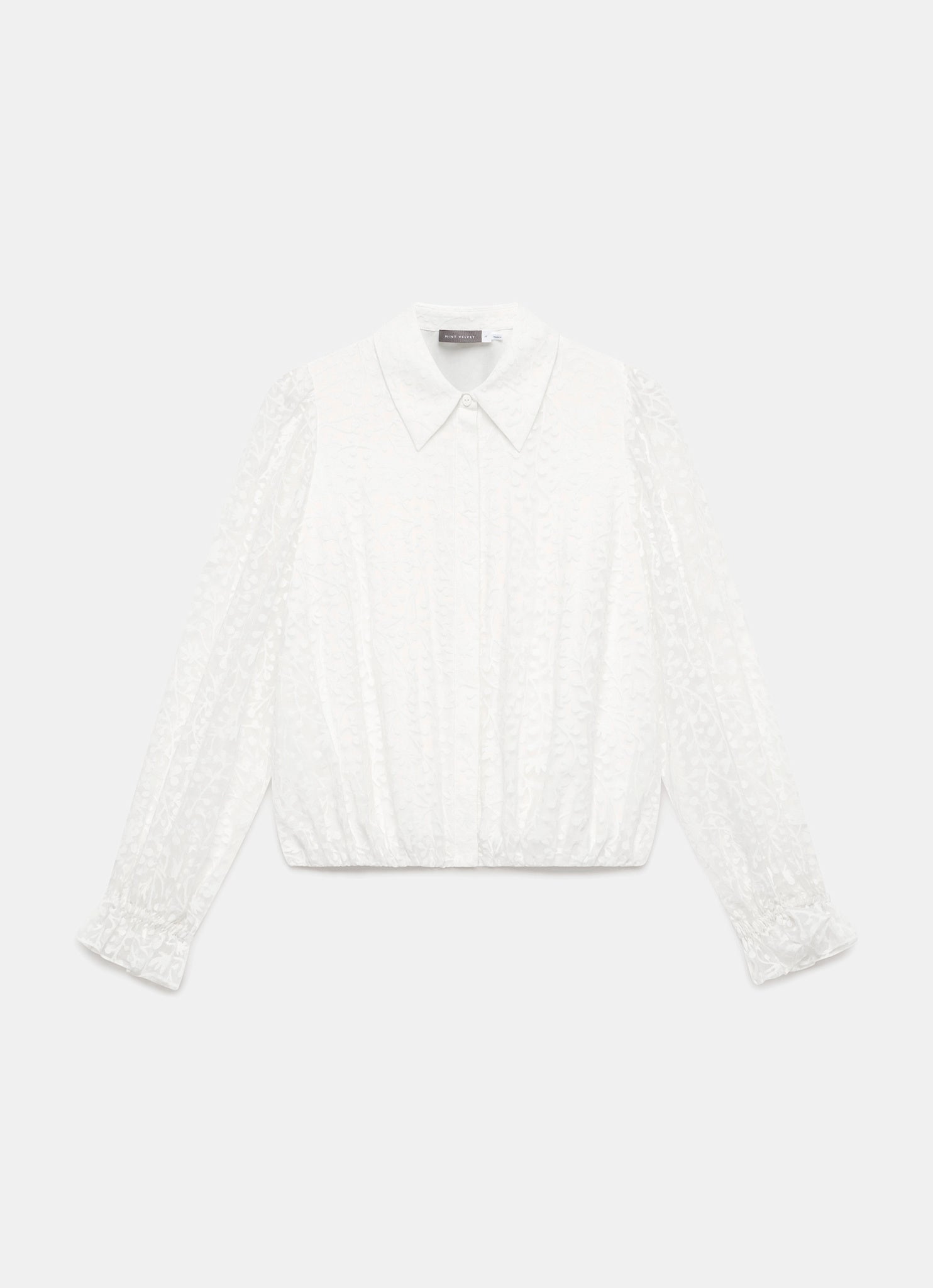 Cream Jacquard Shirt