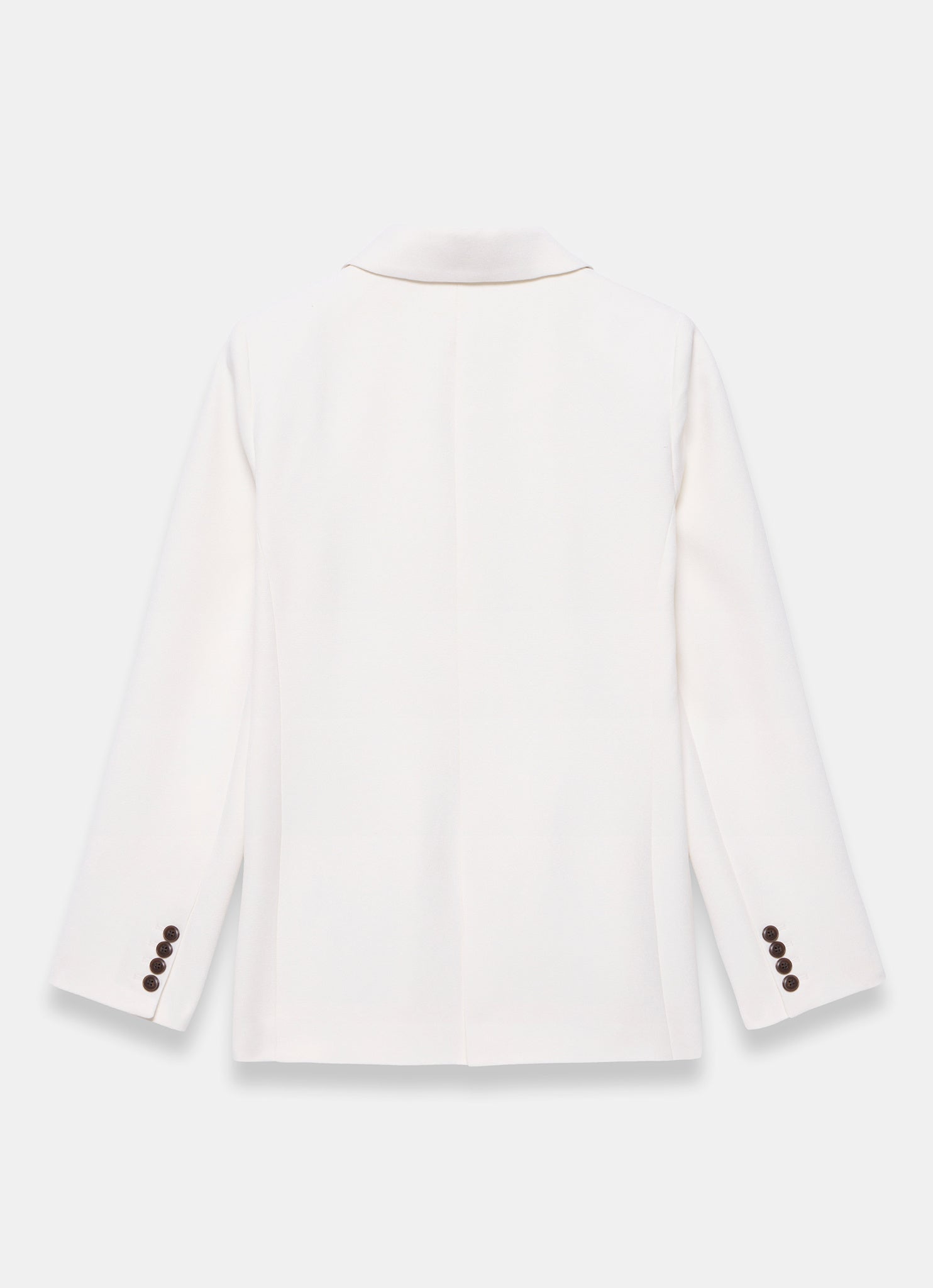 Cream Double Breasted Blazer