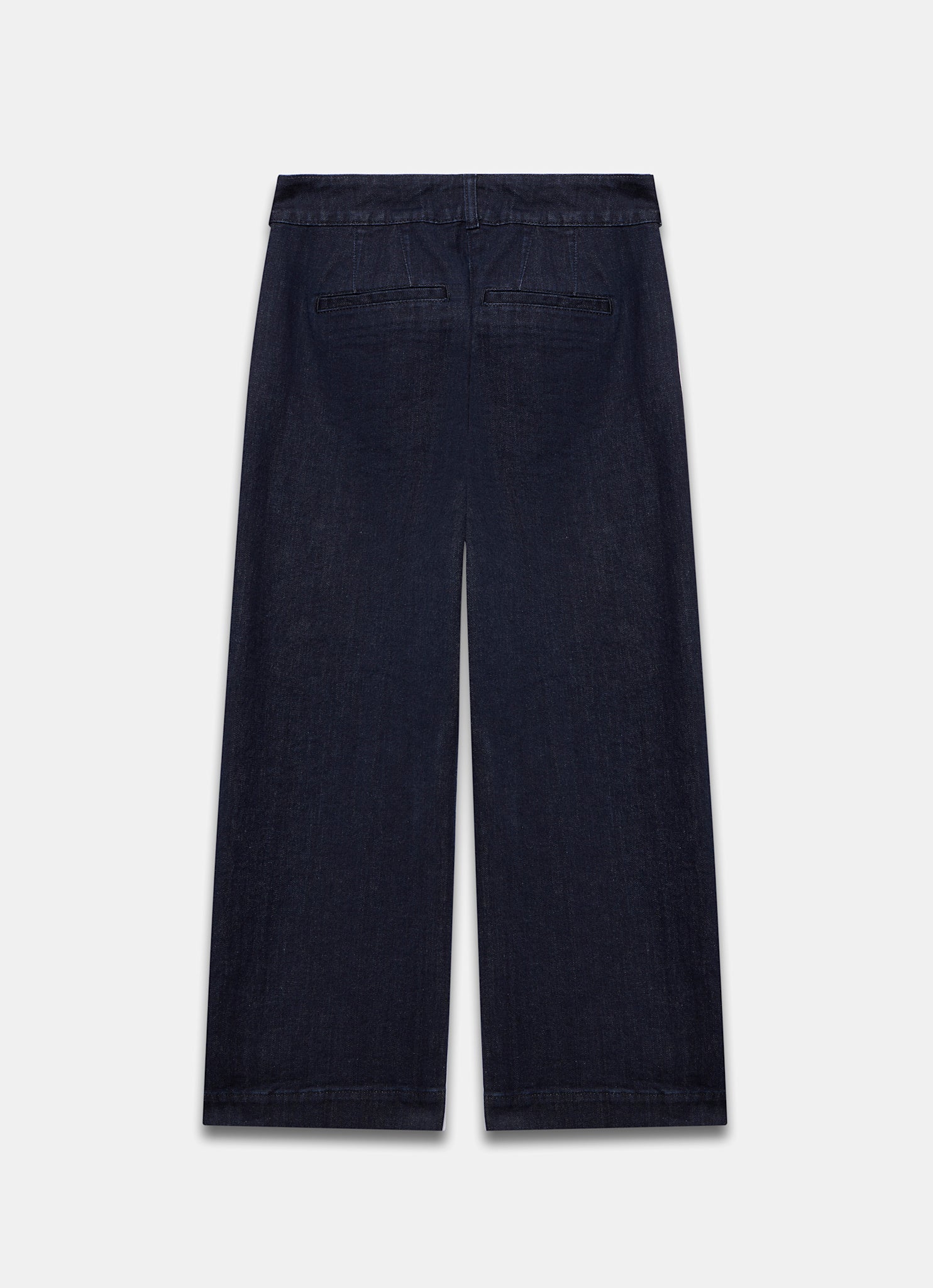Dark Indigo Cropped Jeans