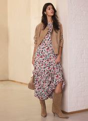 Floral Print Maxi Dress