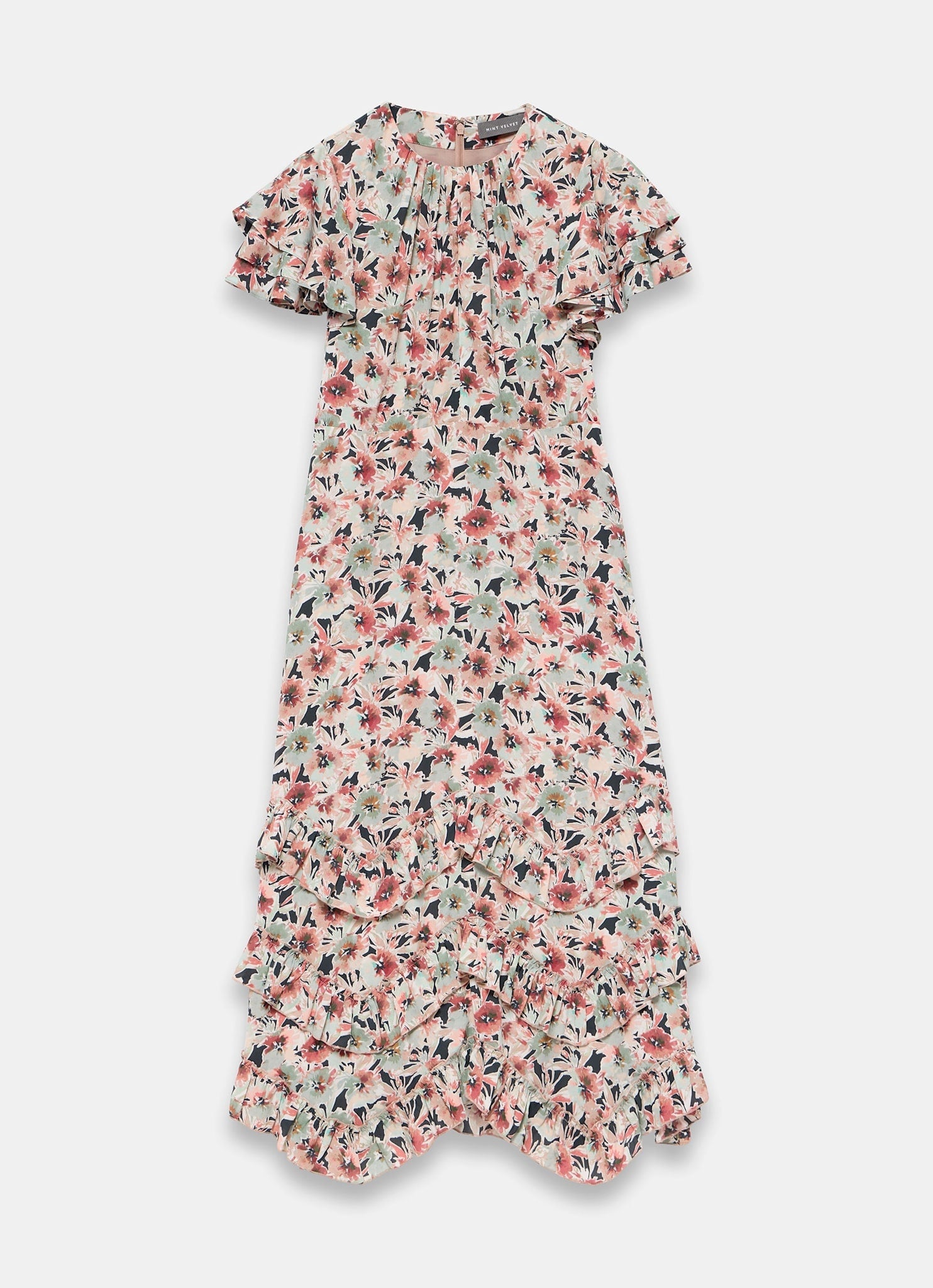 Floral Print Maxi Dress