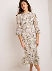 Floral Print Midi Dress