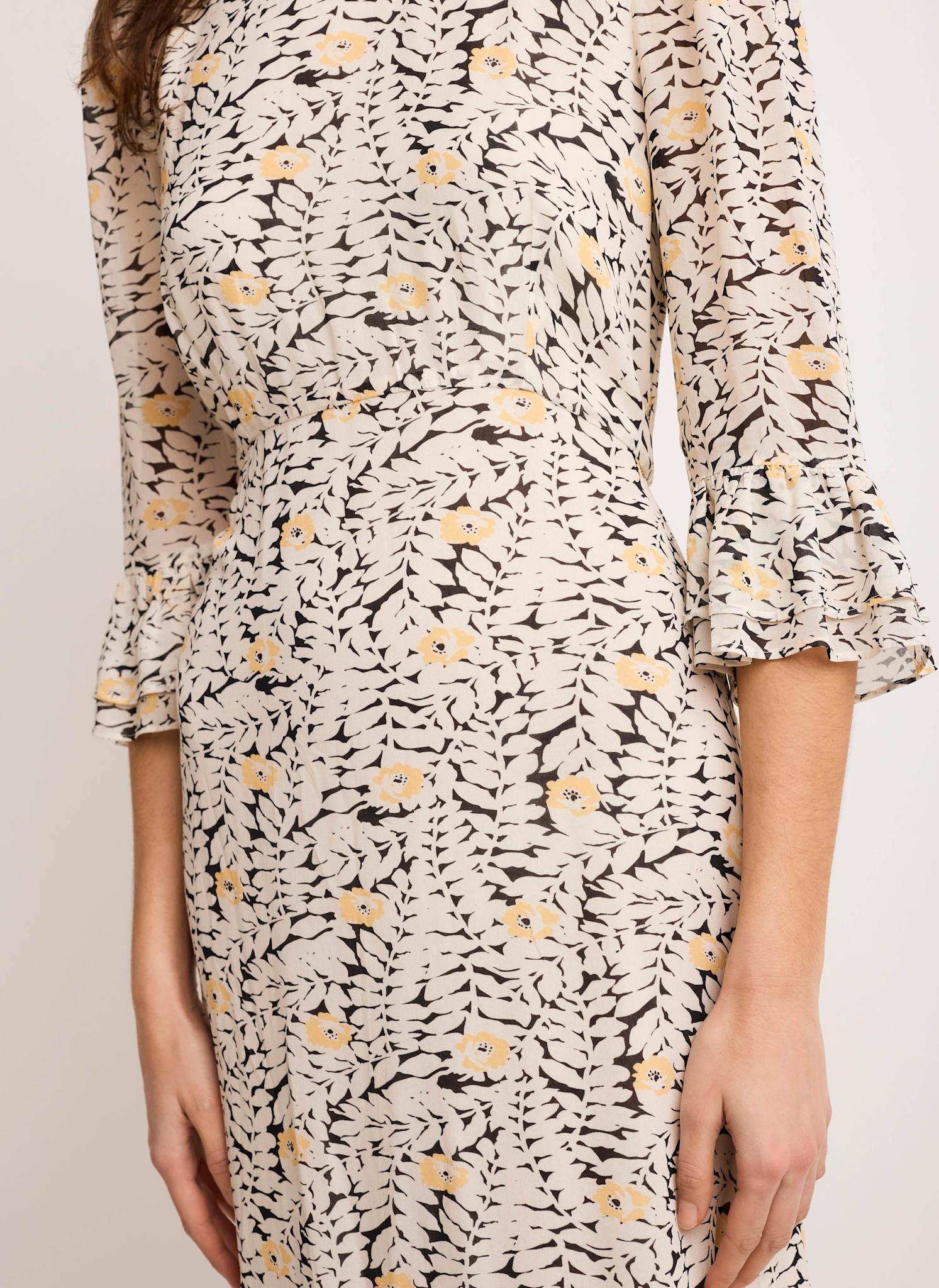 Floral Print Midi Dress