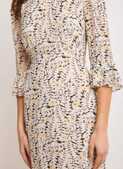 Floral Print Midi Dress