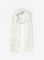 Silver Metallic Lightweight Scarf