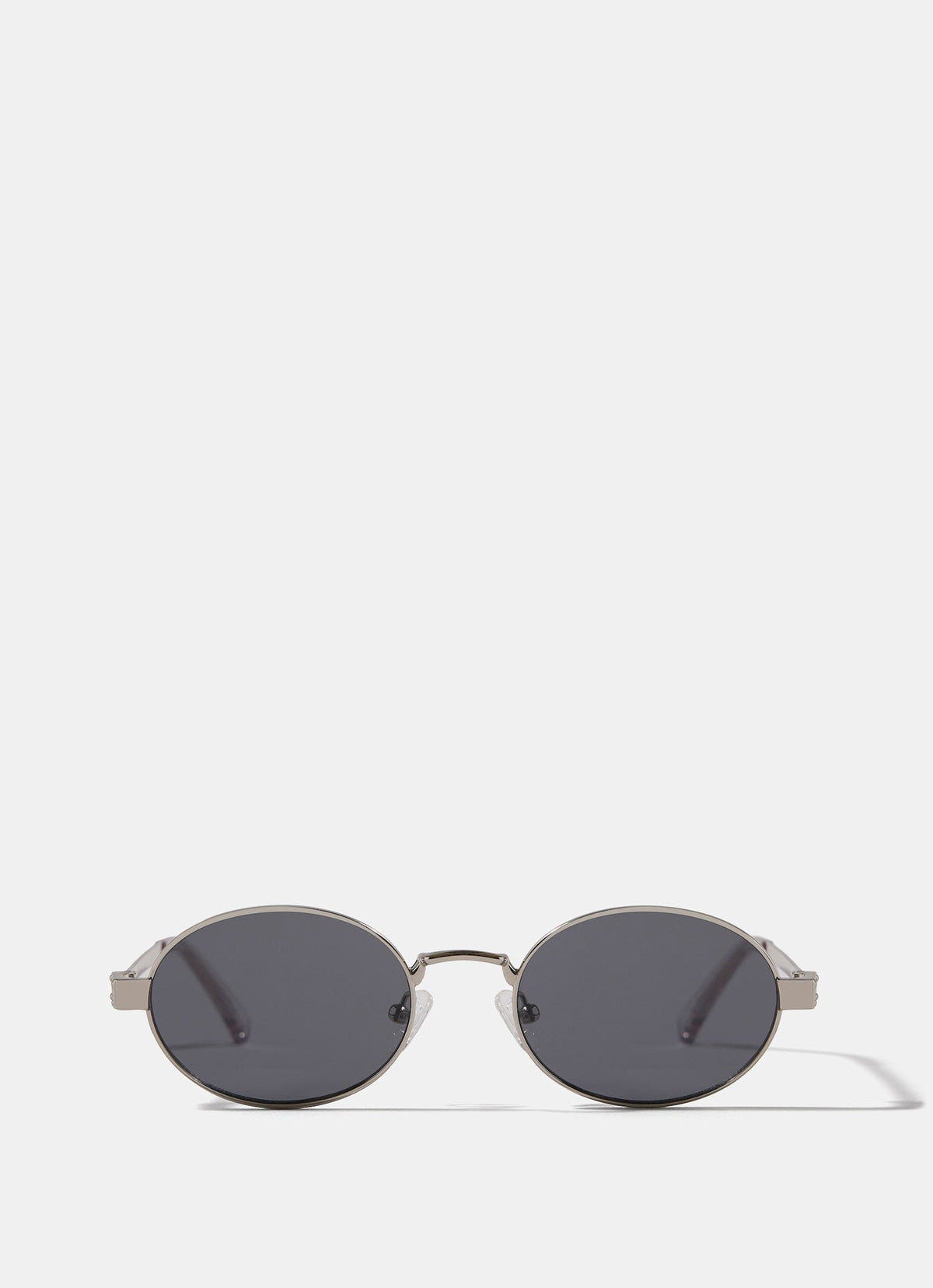 Le Specs Poseidon Deux Silver Tone Metal Sunglasses