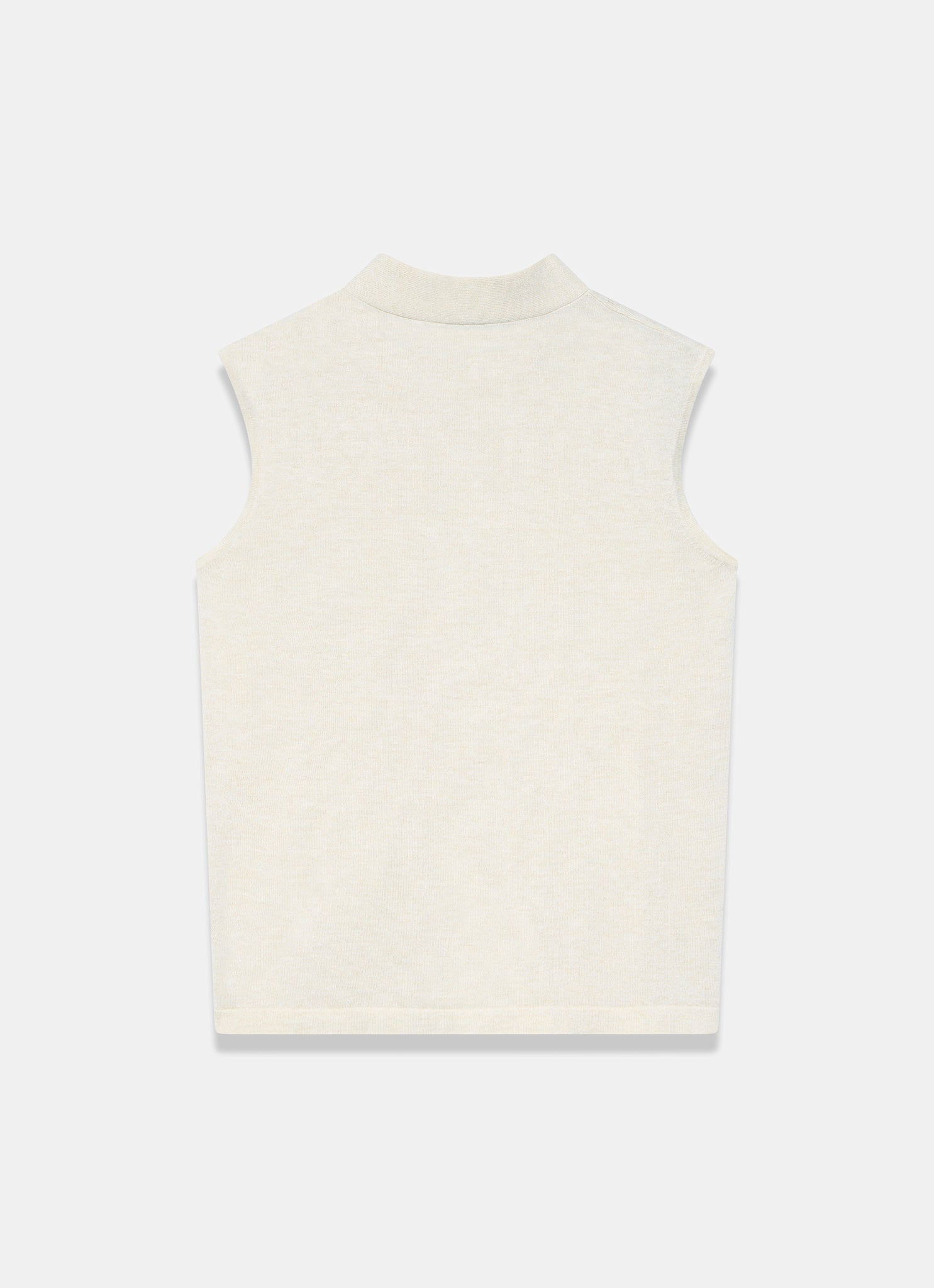 Gold Metallic Knit Tie Neck Top