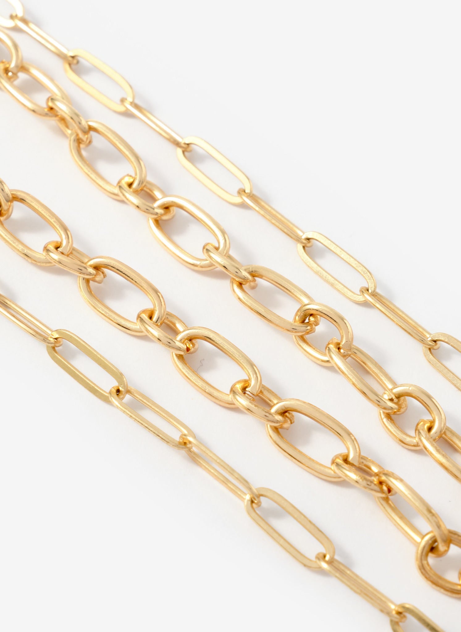 Gold Tone Double Layered Sun Necklace