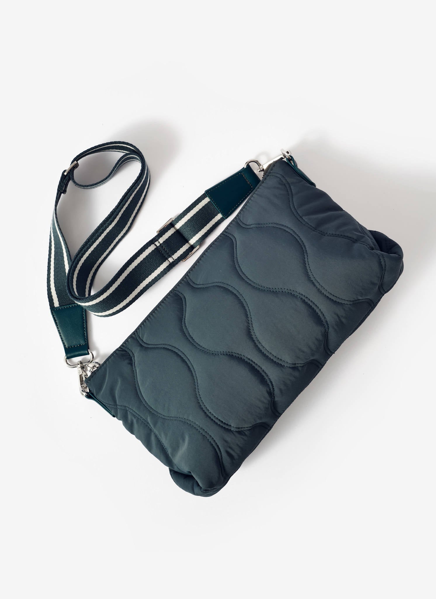 Tia Teal Crossbody Bag