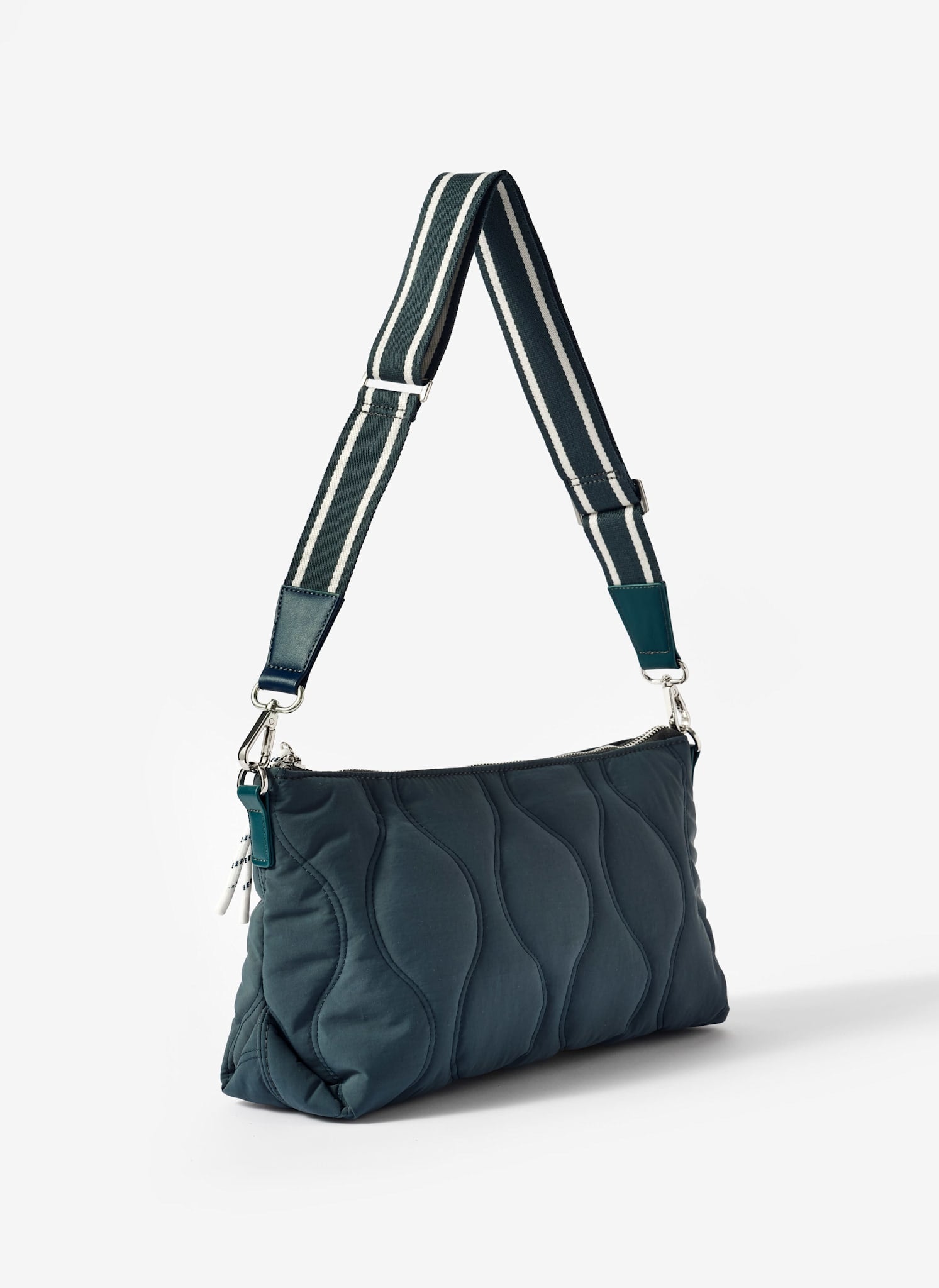 Tia Teal Crossbody Bag