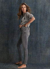 Grey Wash Sculpting Skinny Jeans
