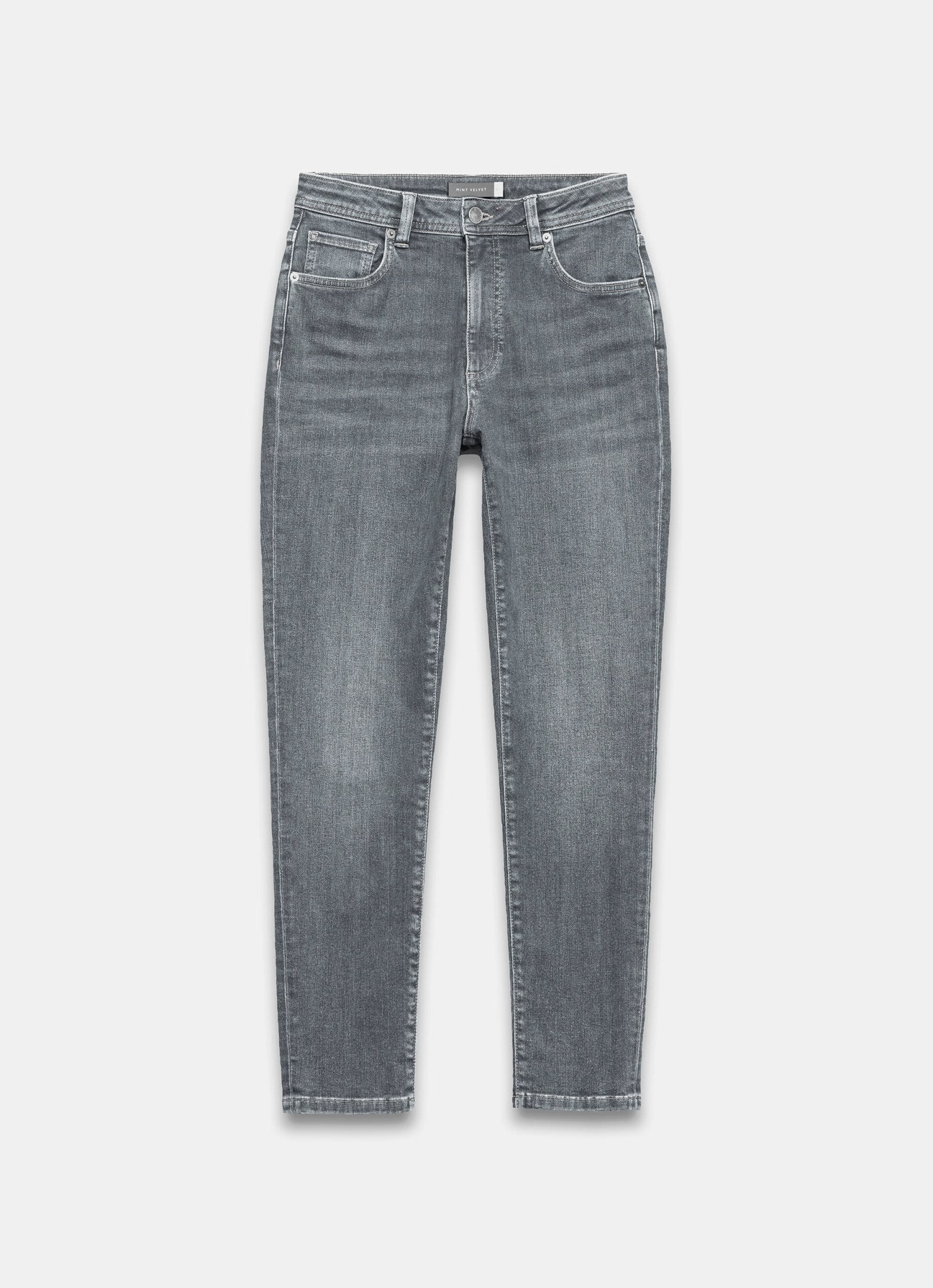 Grey Wash Sculpting Skinny Jeans