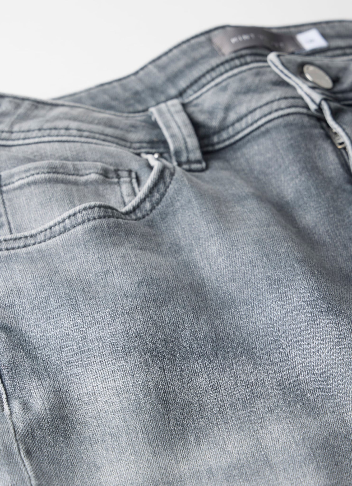 Grey Wash Sculpting Skinny Jeans