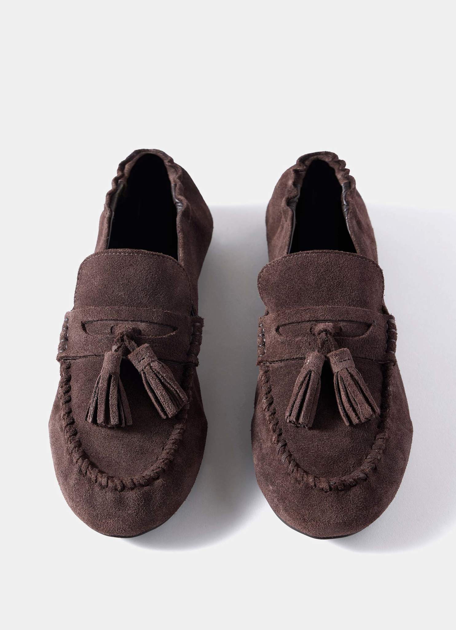 Indie Brown Suede Loafers