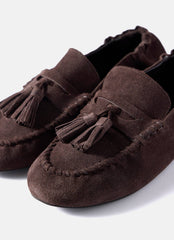 Indie Brown Suede Loafers