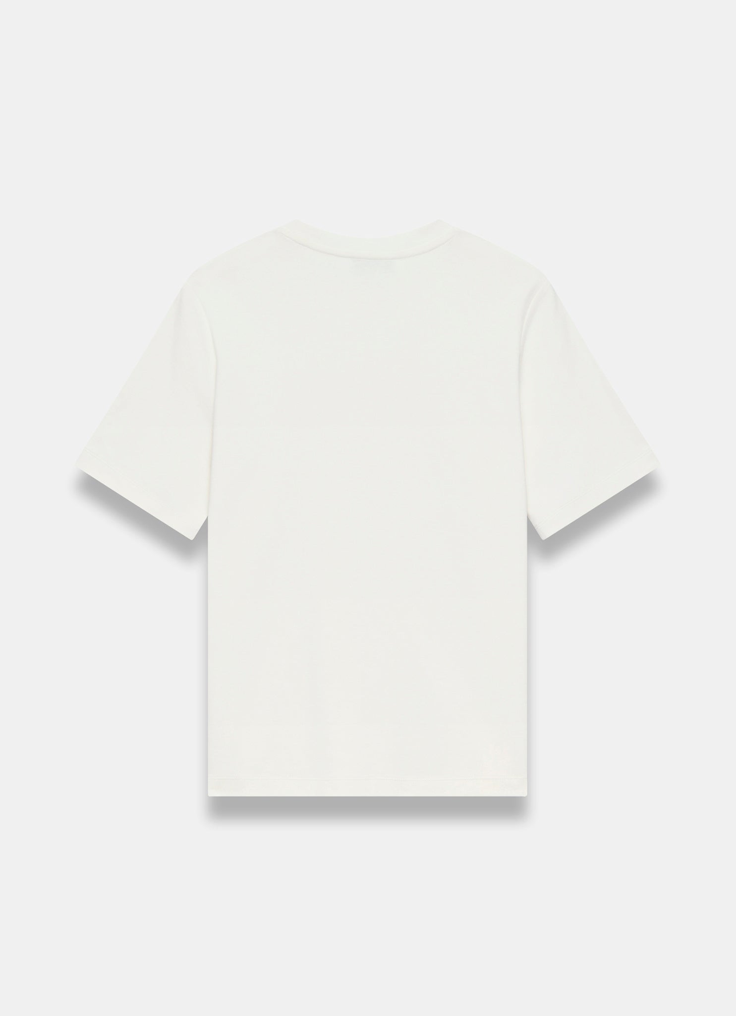 Cream Crochet Panel T-Shirt