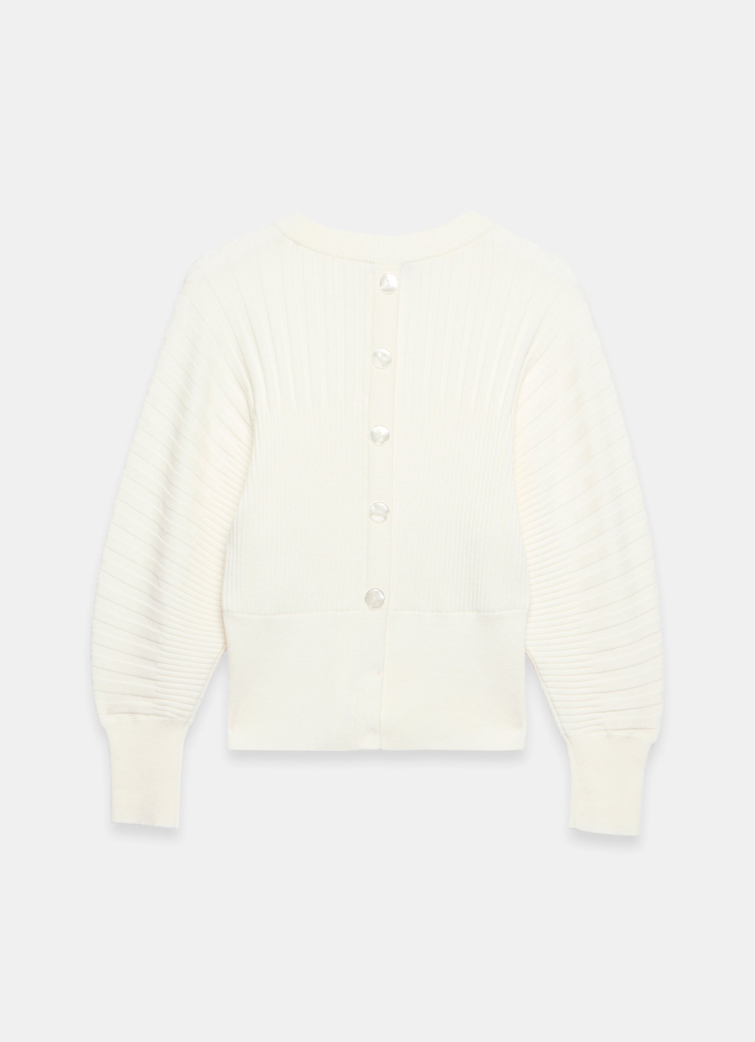 Cream Knit Batwing Sleeve Jumper