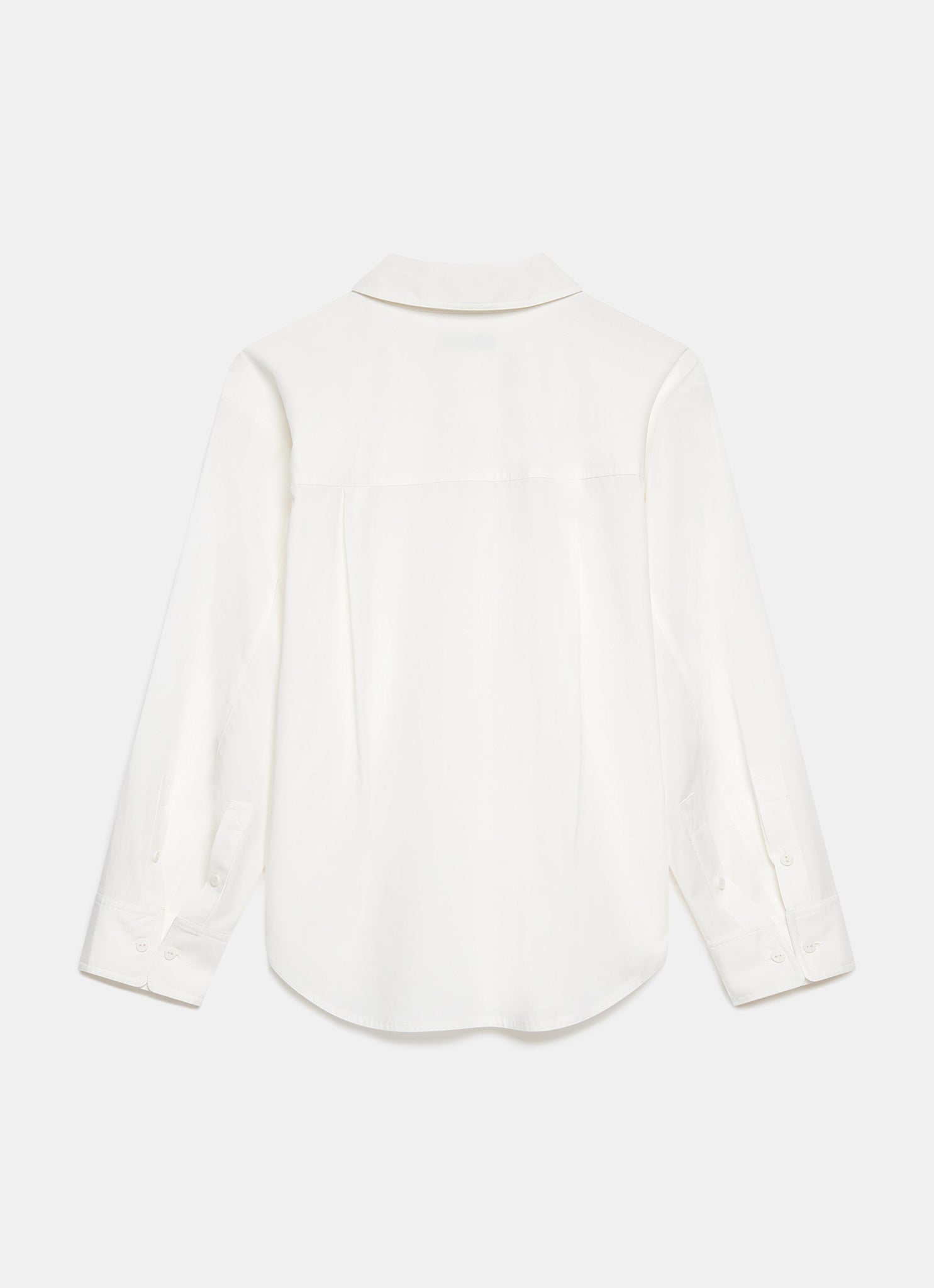 White Oversized Tailored Shirt