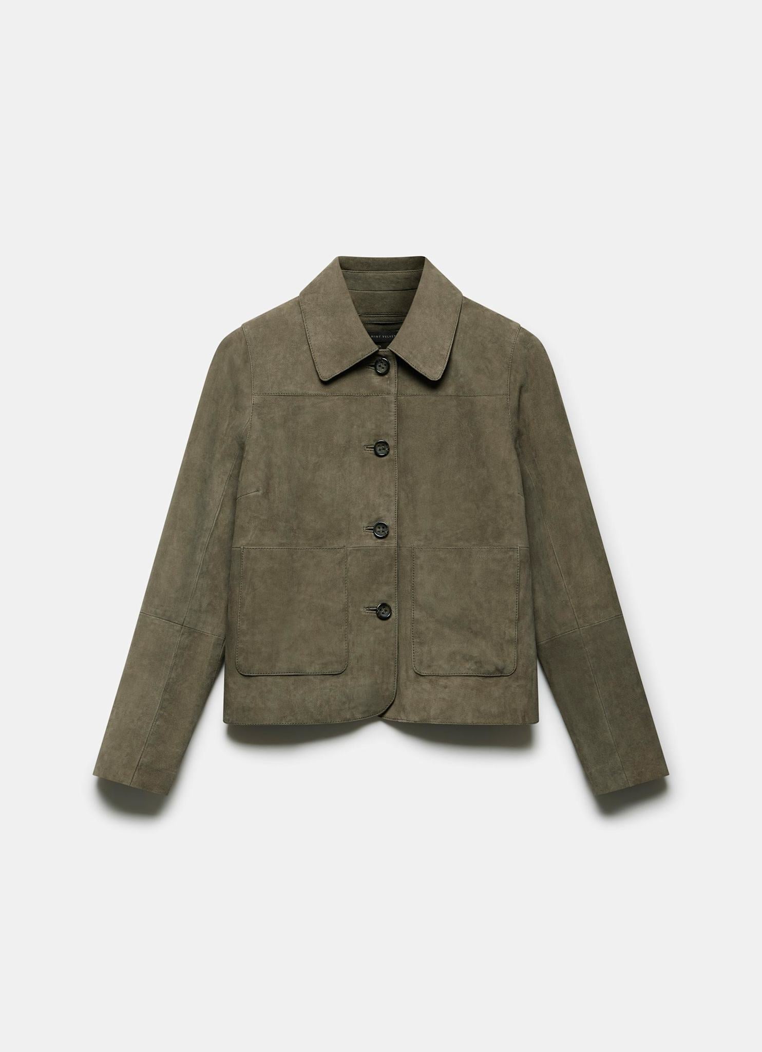 Khaki Suede Jacket