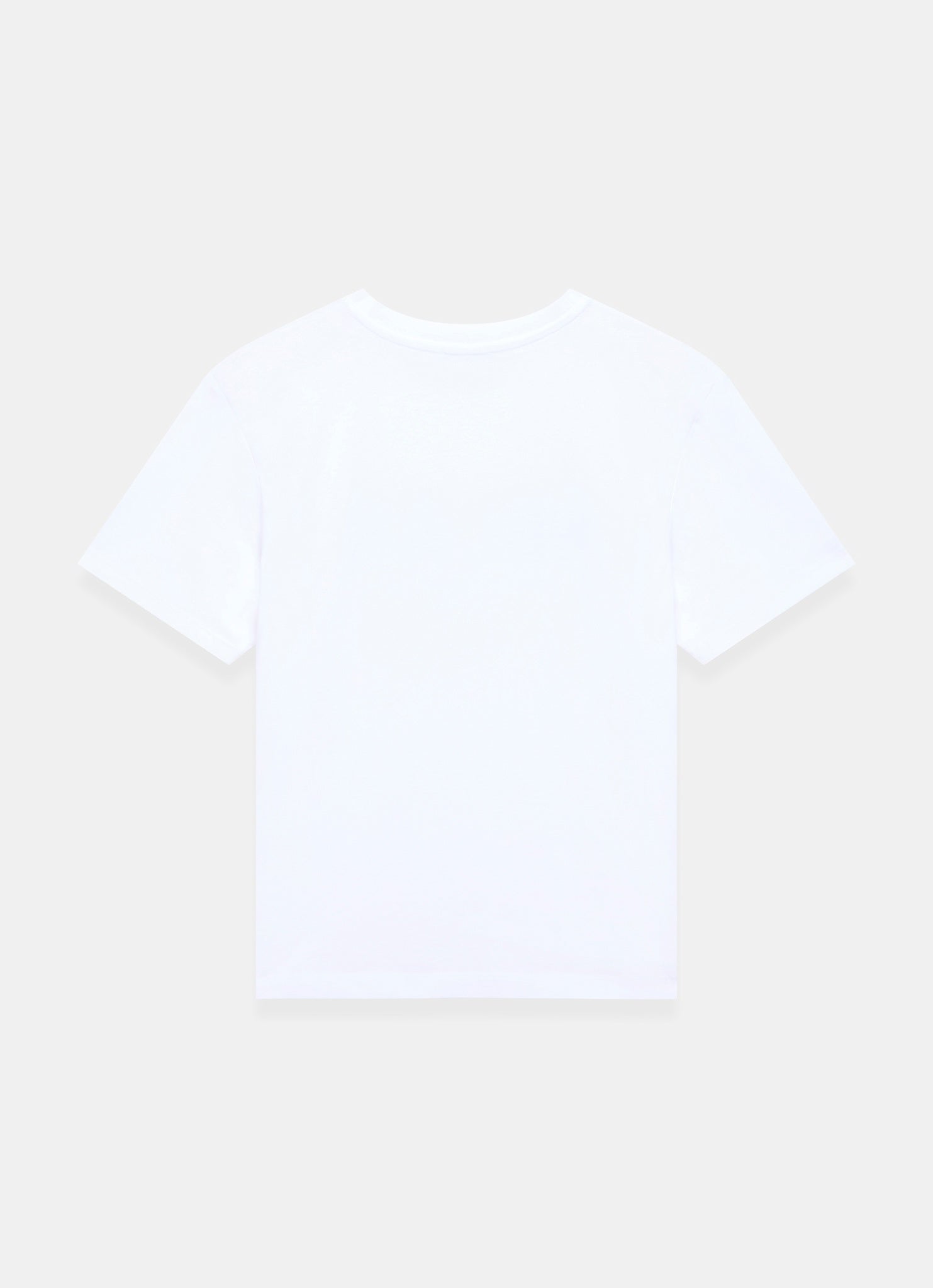 White Cotton Milan Graphic T-Shirt